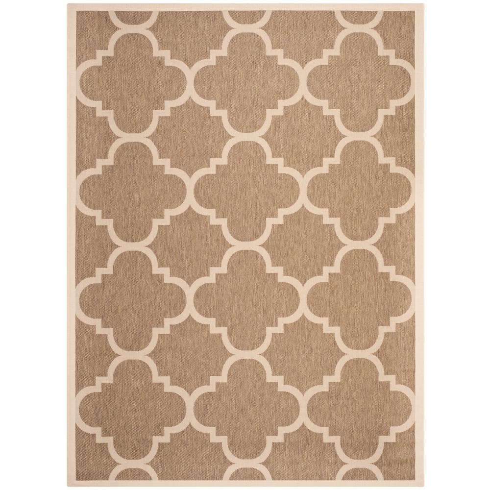Modern Black Synthetic 9' x 12' Easy-Care Area Rug