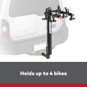 Double Down 4-Bike Tilting Hitch Bike Rack for Cars, SUVs, Trucks