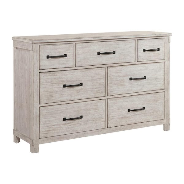 Jack White 7-Drawer 62 in. Wide Dresser