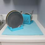 Home Basics Bamboo Dish Rack-DR01036 - The Home Depot