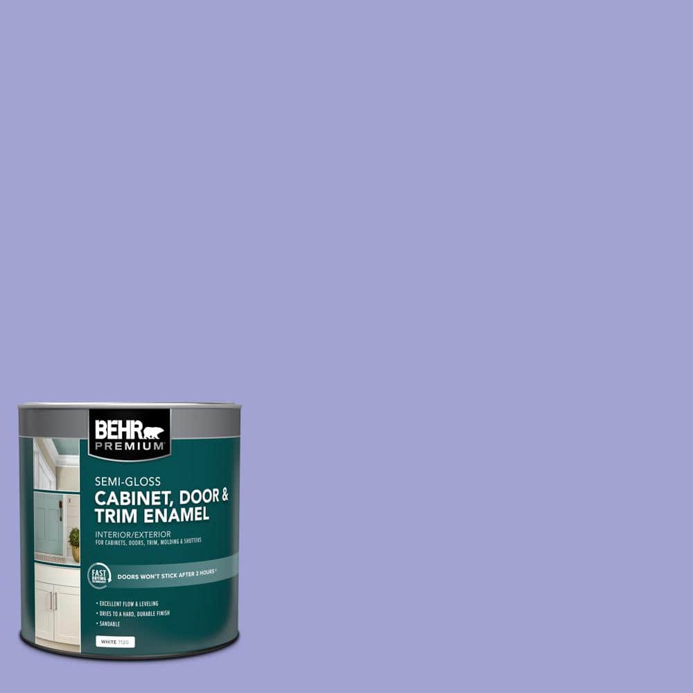 1 qt. #P550-4 Water Hyacinth Semi-Gloss Enamel Interior/Exterior Cabinet, Door & Trim Paint price history on PriceWatchPro