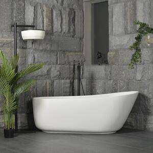 Freestanding Back to Wall Double Ended Bath 1650 x 780mm - Manilla - Better  Bathrooms