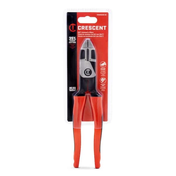 Crescent 9-1/2 in. Z2 High Leverage Lineman Pliers with Dual