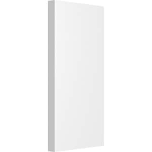 1/2 in. x 4 in. x 8 in. PVC Standard Foster Plinth Block Moulding with Square Edge