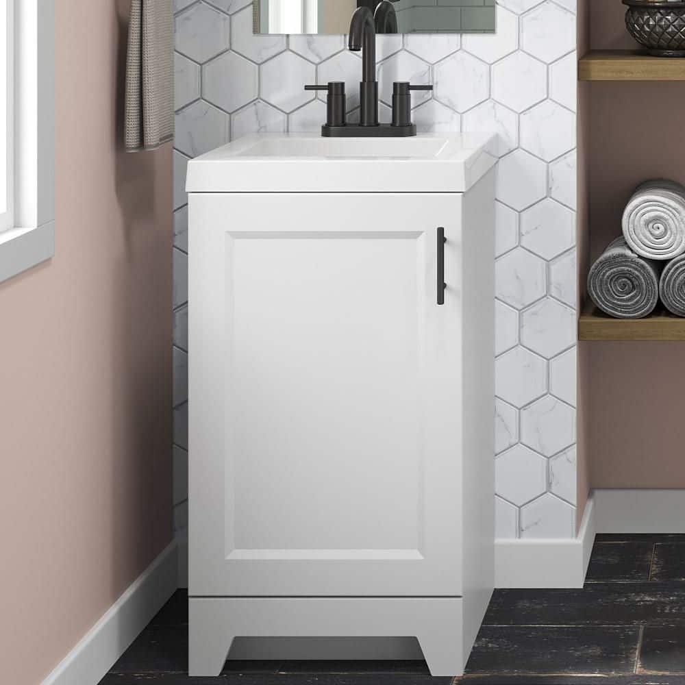 Glacier Bay Brindle 18.5 in. W x 16.25 in. D x 33.8 in. H