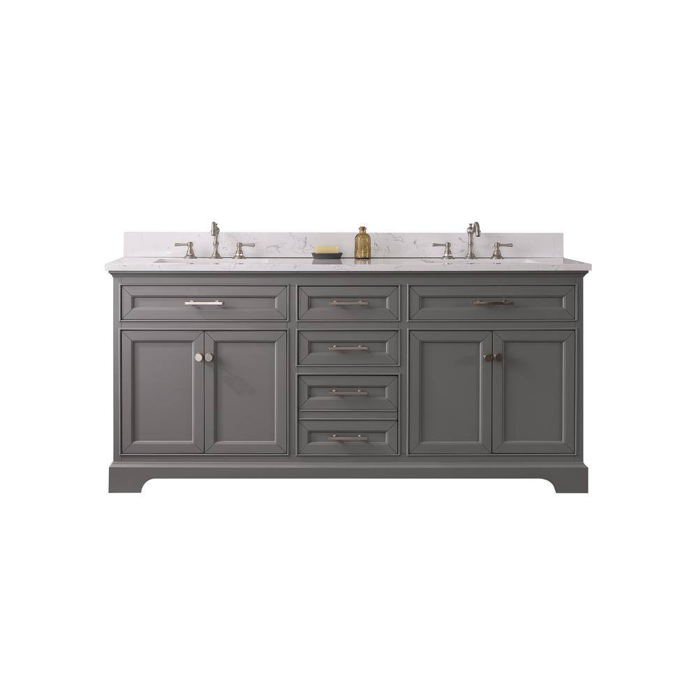 Have a question about SUDIO Thompson 72 in. W x 22 in. D Bath Vanity in ...