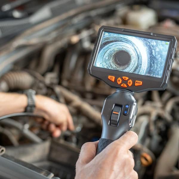 Teslong TD500 Articulating Dual Lens Inspection Camera,3000 mAh