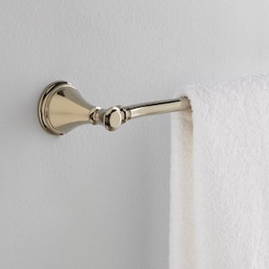 Cassidy 24 in. Towel Bar in Polished Nickel