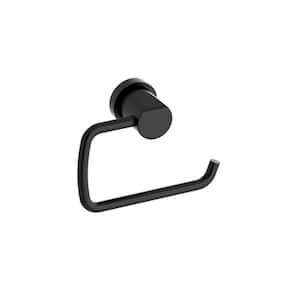 Parabola Toilet Paper Holder in Black