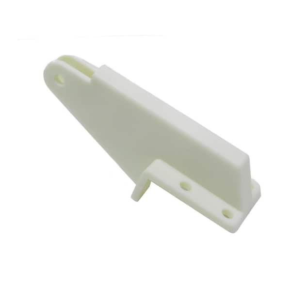 Plastic Jamb Bracket for Screen Door, White