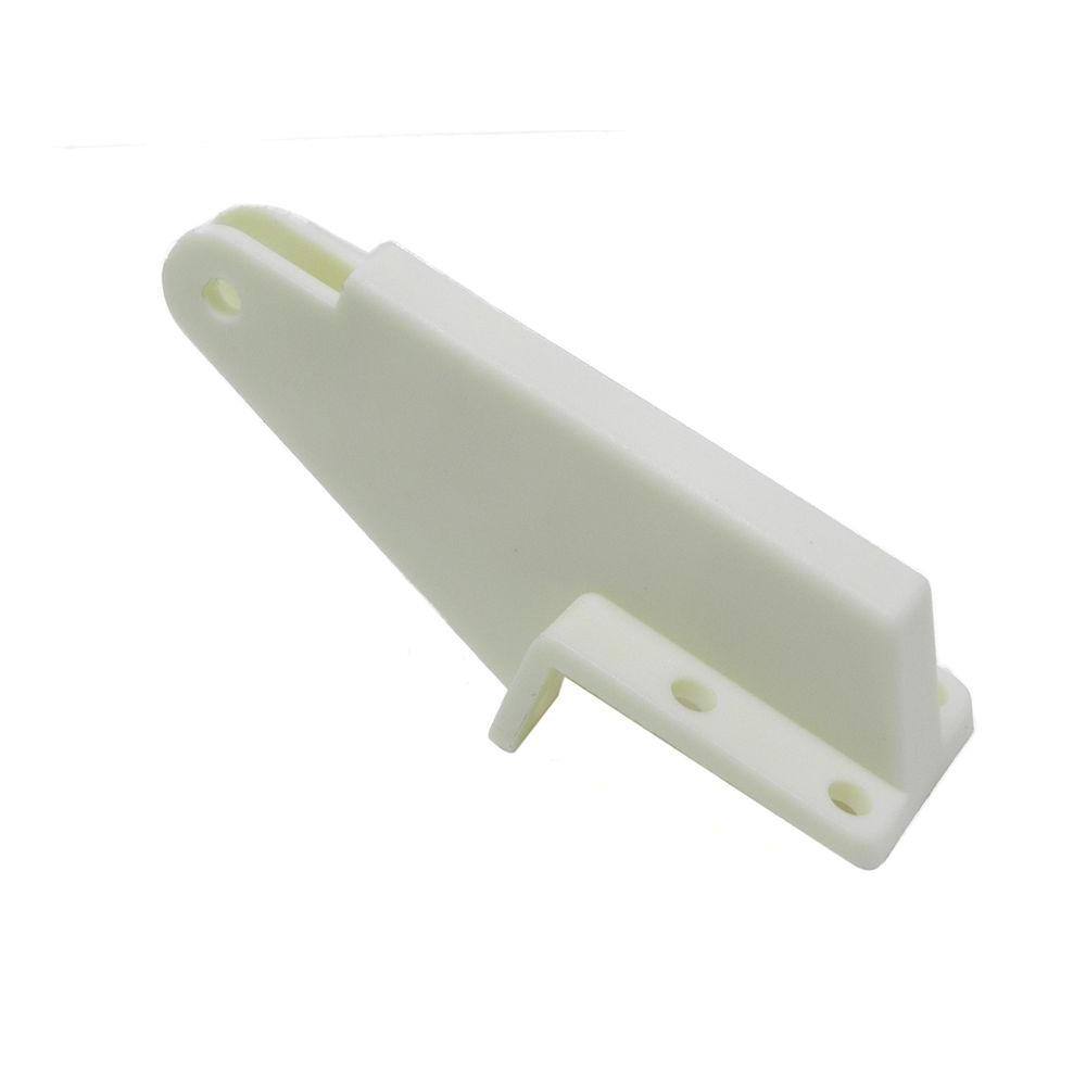 2-Pack Replacement Door Jamb Bracket For Lanai Screen Door Closers – White, Zinc-Plated, Easy Install
