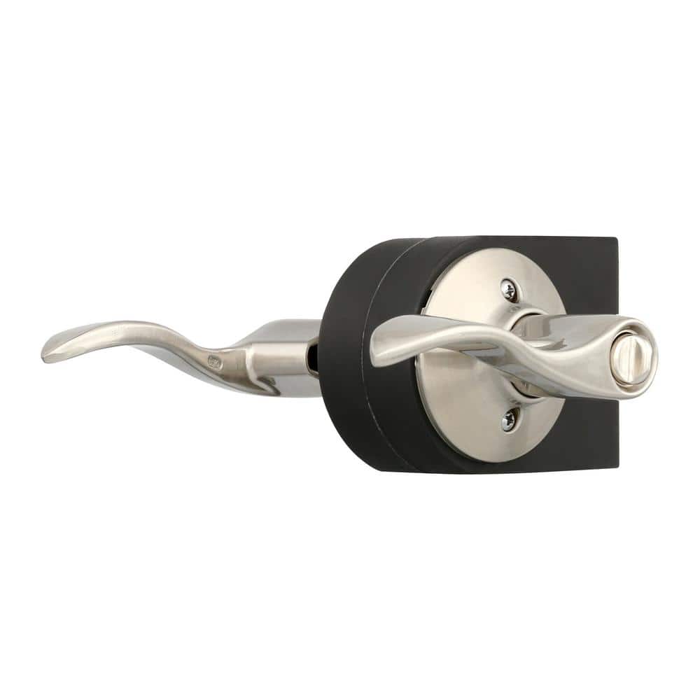 Satin Nickel Classic Entry Handleset with Deadbolt and Knob