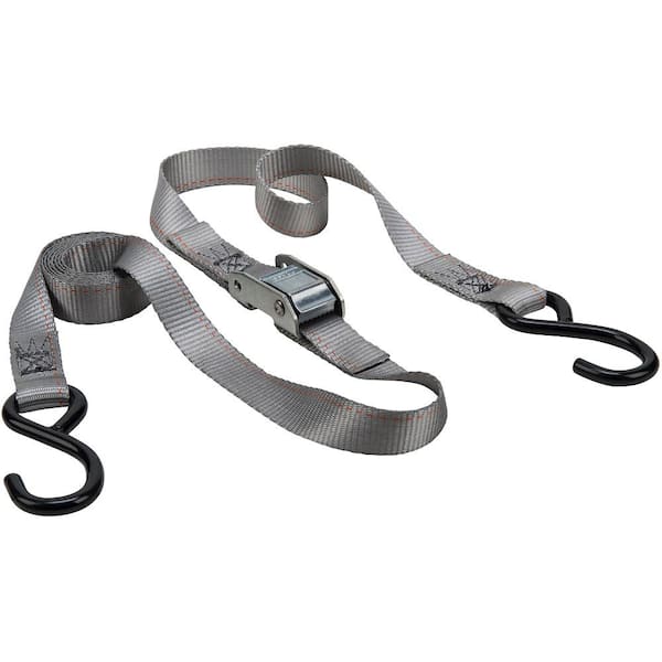 Keeper 8' x 1' x 400 lbs. Motorcycle/Atv Cam Buckle Tie Down With