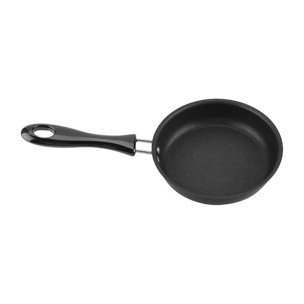 Omelette Pans Iron 5-Piece Black Pure Nonstick Frying Pan Set Induction Eggs Pancakes Sauteing Kitchen Use