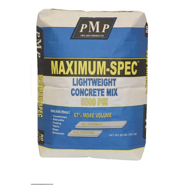 Unbranded 80 lbs. Maximum Spec Lightweight Concrete Mix