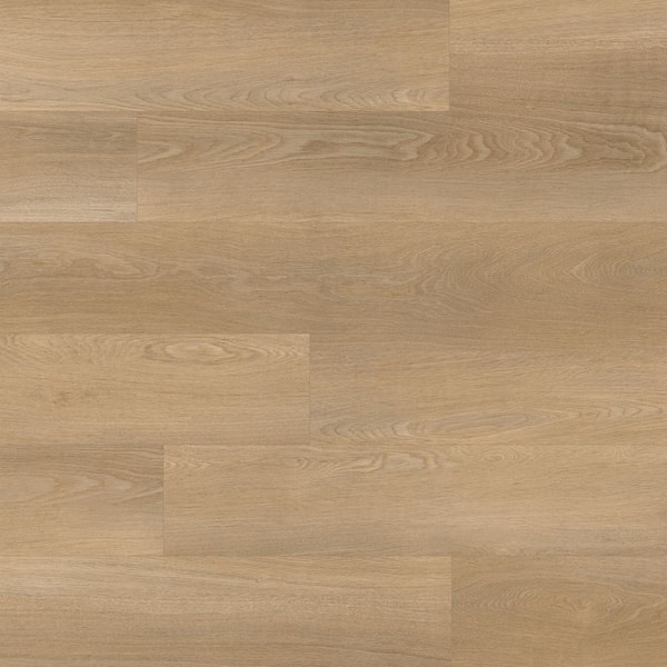 Golden Oakley Tawny 9. 5MM 7.68 in. Wx48 in. L Waterproof Hybrid Resilient Flooring(25.4 sq. ft/case)
