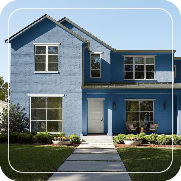 BEHR ULTRA 1 qt. #S-H-570 Blueberry Twist Flat Exterior Paint