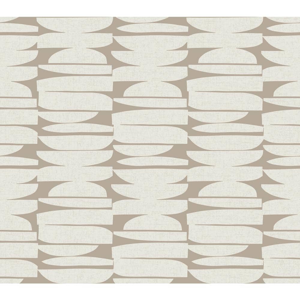 324 in. x 27 in. Brown Lovely Libra Wallpaper Roll price history on PriceWatchPro