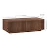 Meyer&Cross Reyes 47.5 in. Walnut Coffee Table CT2343
