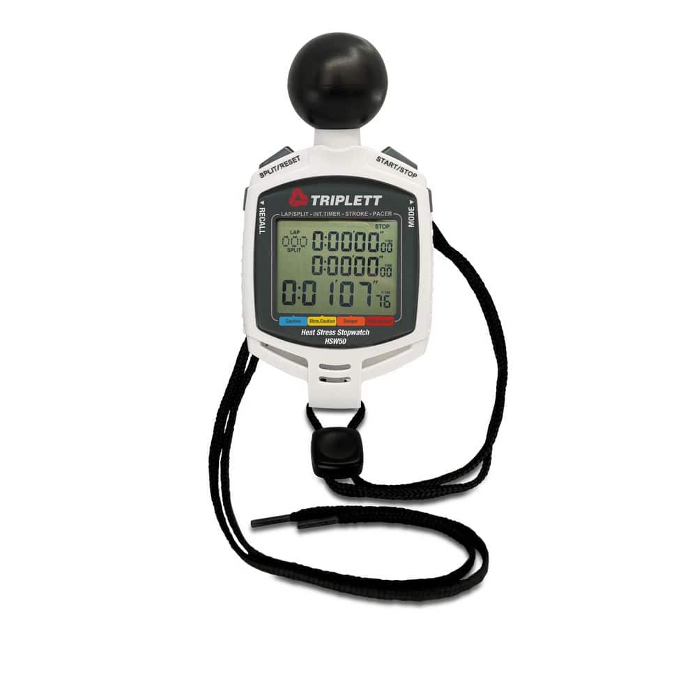 TRIPLETT Combination Heat Stress Stopwatch HSW50 - The Home Depot