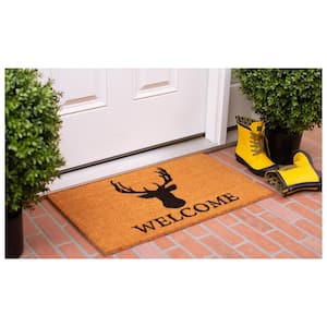 Deer Welcome Doormat, 24" x 48"