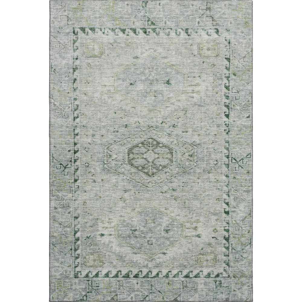 Mayfield Premium Machine Washable Abstract AMF2357 Celery 8 ft. x 10 ft. Area Rug price history on PriceWatchPro