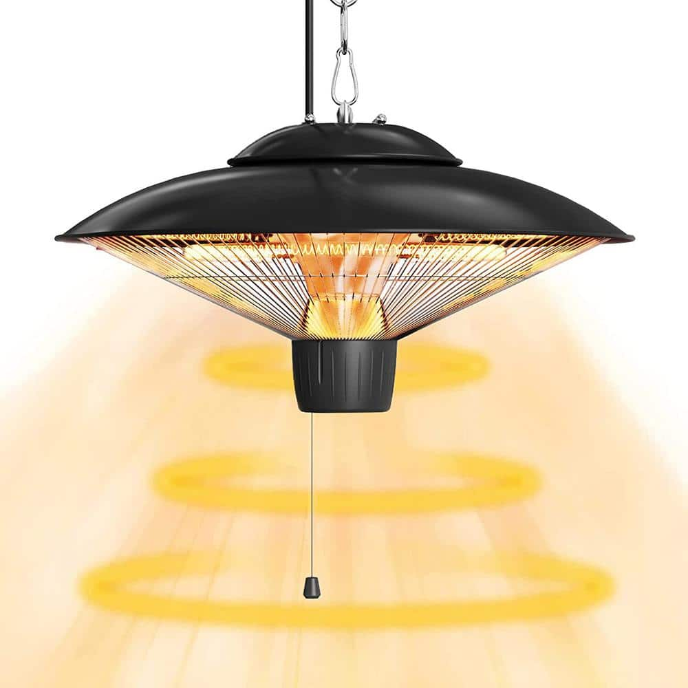 FUFU&GAGA 1500-Watt Infrared Electric Outdoor Hanging Heater Gazebo ...