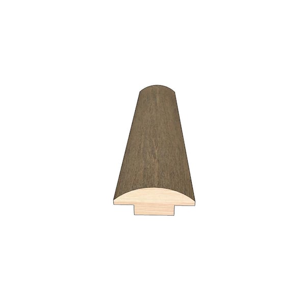 OptiWood Sandstone 0.445 in. Thick x 1-1/2 in. Width x 78 in. Length Hardwood T-Molding