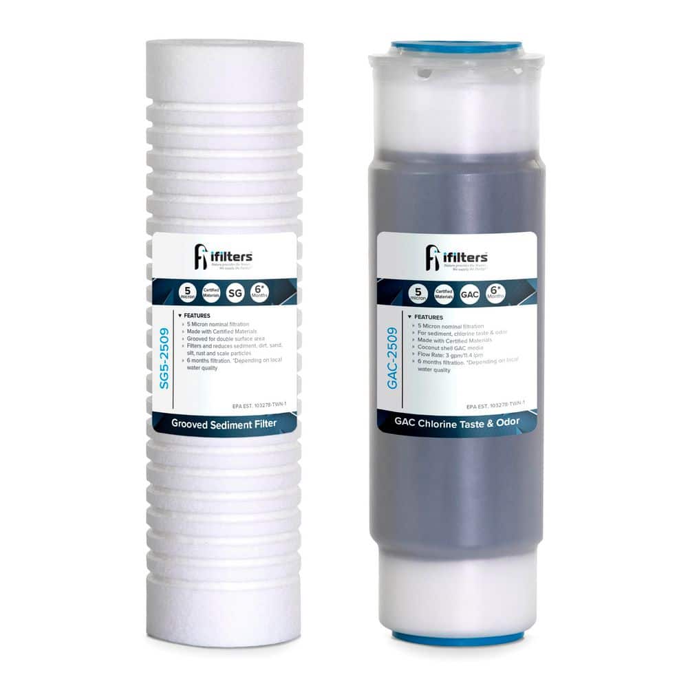 LWH-D Gen2/Version 2 OEM Replacement Filter Set Whole House 2-Stage Sediment, Rust and CTO Filters price history on PriceWatchPro