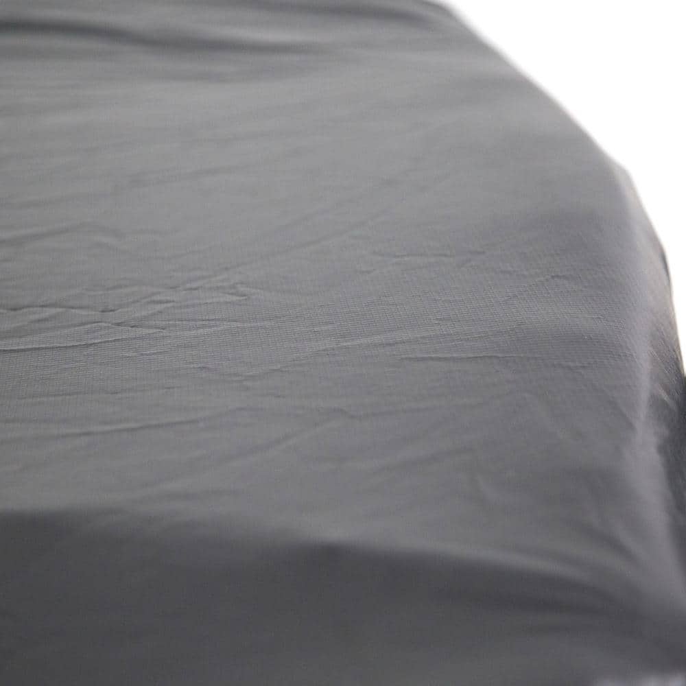Black Vinyl-Coated Round Trampoline Weather Cover, 12 ft