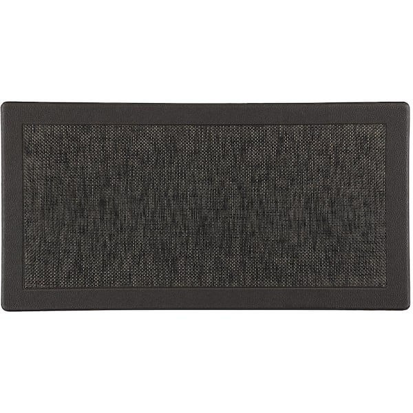 Home Dynamix Trenton Solace Gray 17 in. x 39 in. Anti Fatigue Kitchen Mat