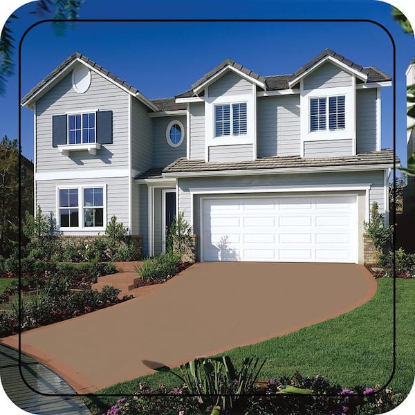 BEHR PREMIUM - 5 gal. #N260-5 Distant Land Self-Priming 1-Part Epoxy Satin Interior/Exterior Concrete and Garage Floor Paint