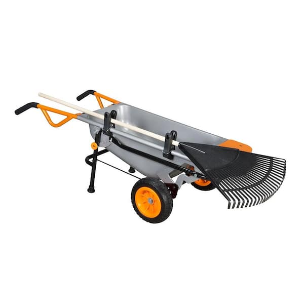 WORX Aerocart 8in1 Wheelbarrow Yard Cart with Firewood 3D model