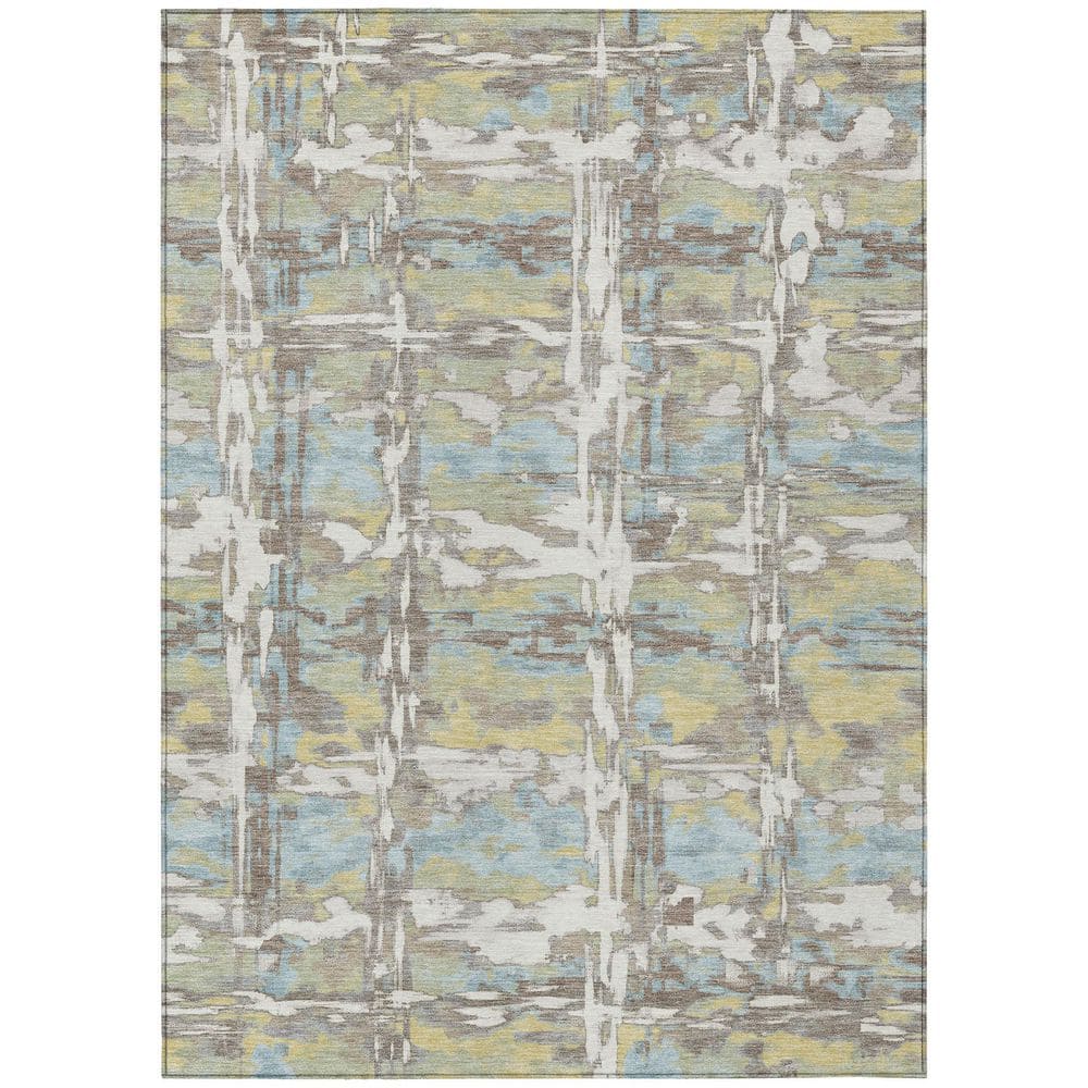Chantille Machine Washable Indoor/Outdoor Abstract ACN2627 Ivory 10 ft. x 14 ft. Area Rug price history on PriceWatchPro