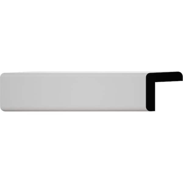 6577 11/16 in. x 11/16in. x 8 ft. PVC Composite White Outside Corner Molding