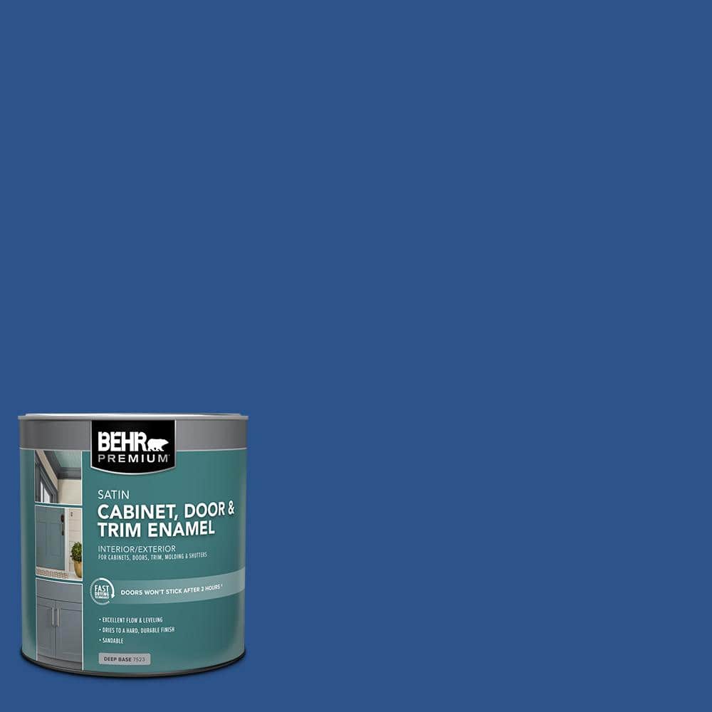 1 qt. #P520-7 Flashy Sapphire Satin Enamel Interior/Exterior Cabinet, Door & Trim Paint price history on PriceWatchPro