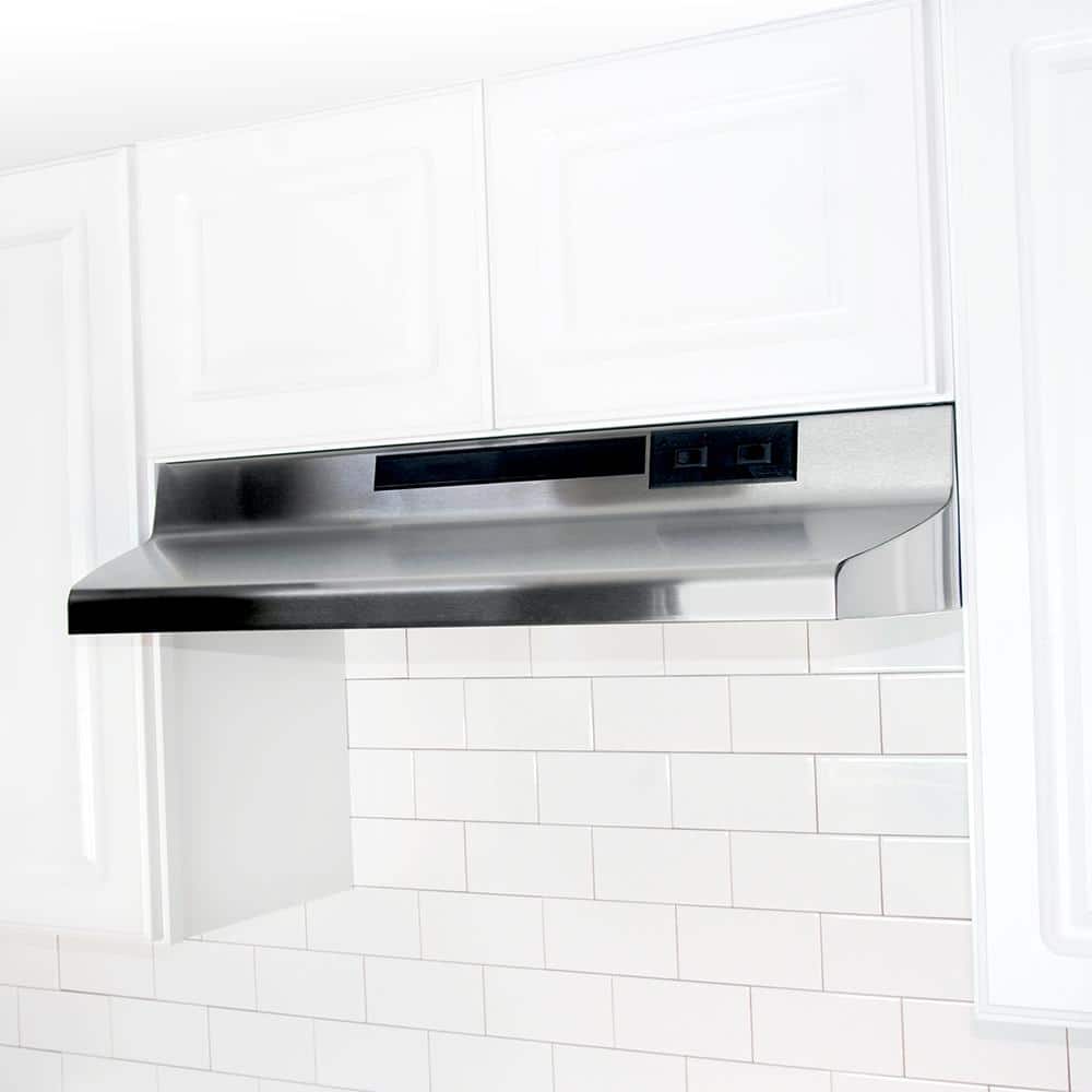 30" Stainless Steel Convertible Under Cabinet Range Hood