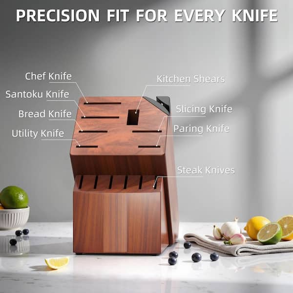 Numhew 14-Piece High Carbon Stainless Steel Japanese Knife Set