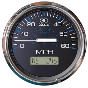 Black SS 60 MPH Chesapeake GPS Speedometer