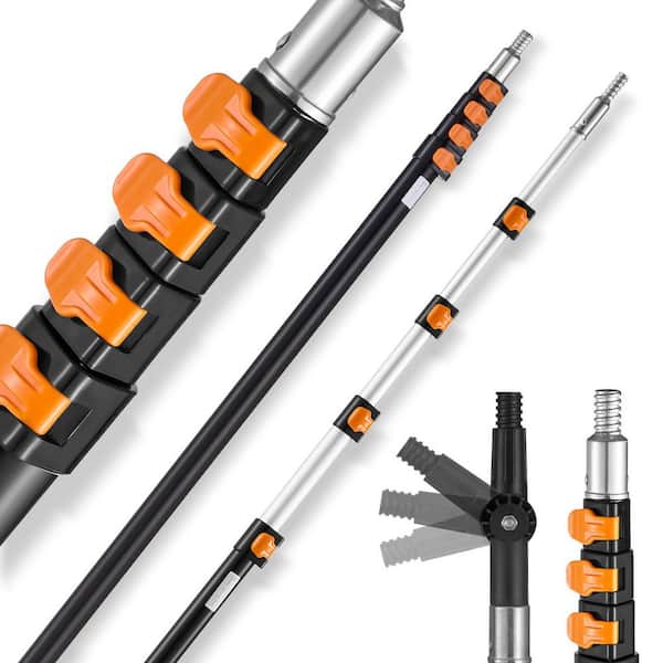 STelescoping Pole, 7 to 30 ft. Pole, Extension Multi-Purpose Pole, Sturdy Aluminum Alloy Paint 2025 Upgrade