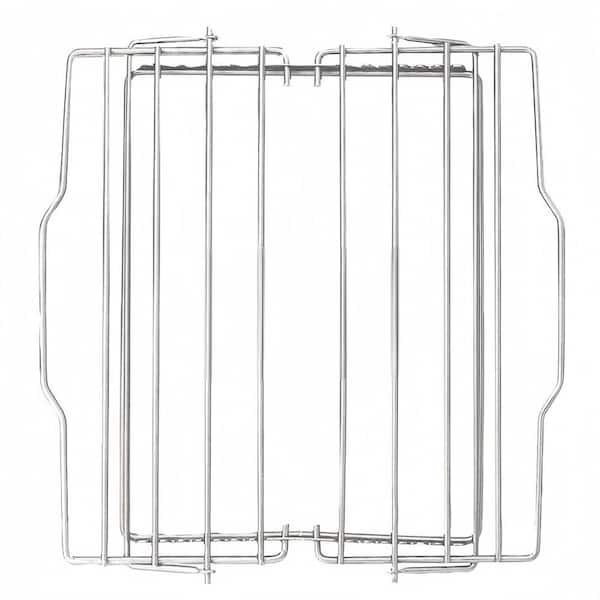 11.5 in. x 10.5 in. x 0.5 in. Chrome-Plated Steel Baking Rack with Adjustable for Kitchen, Baking and Roasting (1-Pack)