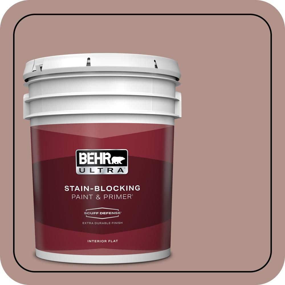 5 gal. #180F-4 Desert Willow Extra Durable Flat Interior Paint & Primer price history on PriceWatchPro