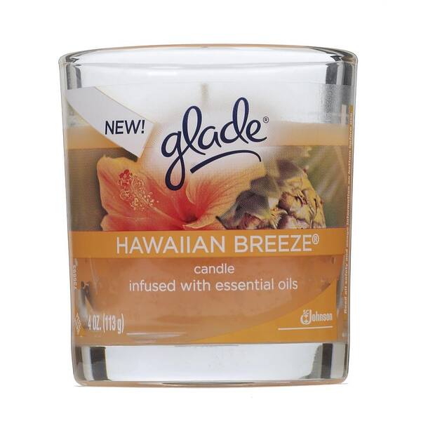 Glade 4 oz. Jar Candle, Hawaiian Breeze
