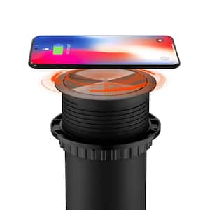 Platzsparende Pop-Up-Steckdose Mit USB-C – Versenkbar, Spritzwassergeschützt Für Küche & Büro