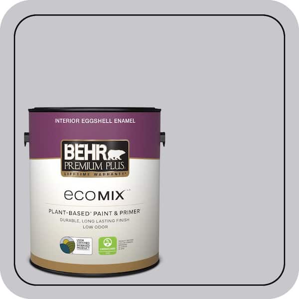 1 gal. #N550-2 Centre Stage Eggshell Enamel EcoMix Plant-Based Interior Paint & Primer