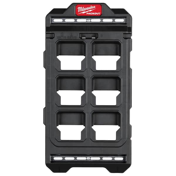 Milwaukee - 20 in. x 10.25 in. Wall Plate in Black