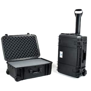 Mens Aluminum Hard Case Equiment Toolboxes with Shoulder Strap/Dividers Suitcase 