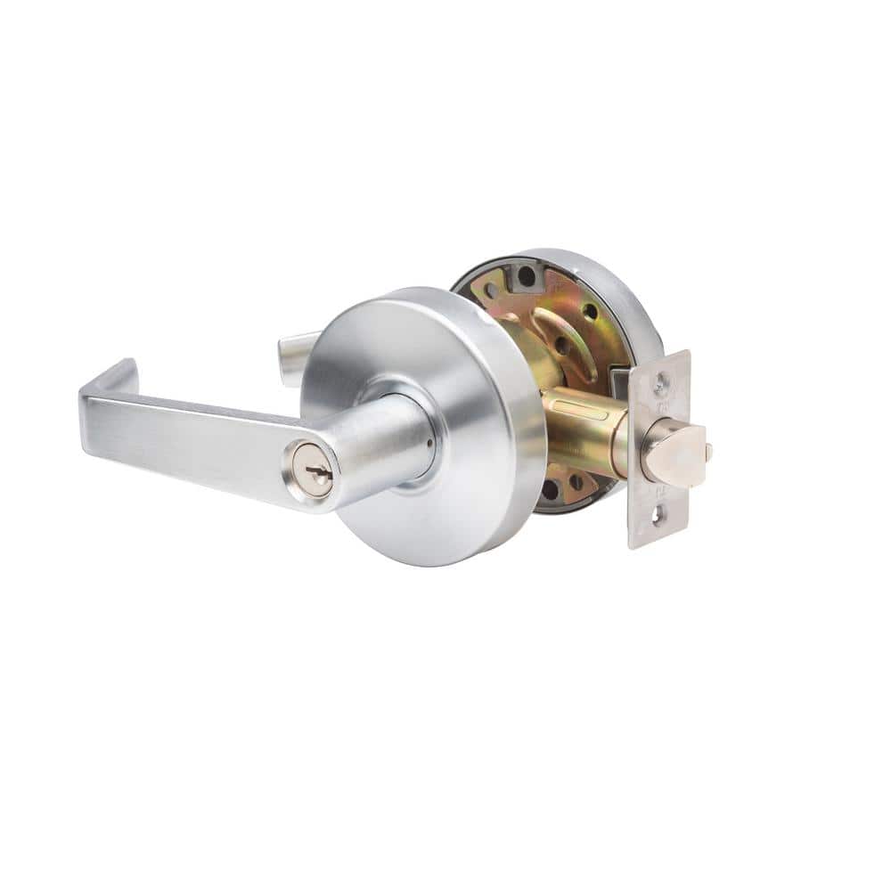 LSV Saturn Series Standard Duty Brushed Chrome Grade 2 Commercial Double Cylinder Door Handle with Lock price history on PriceWatchPro