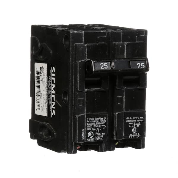 CHIPPED Details about   SIEMENS Q125 CIRCUIT BREAKER 25A *NEW NO BOX* 