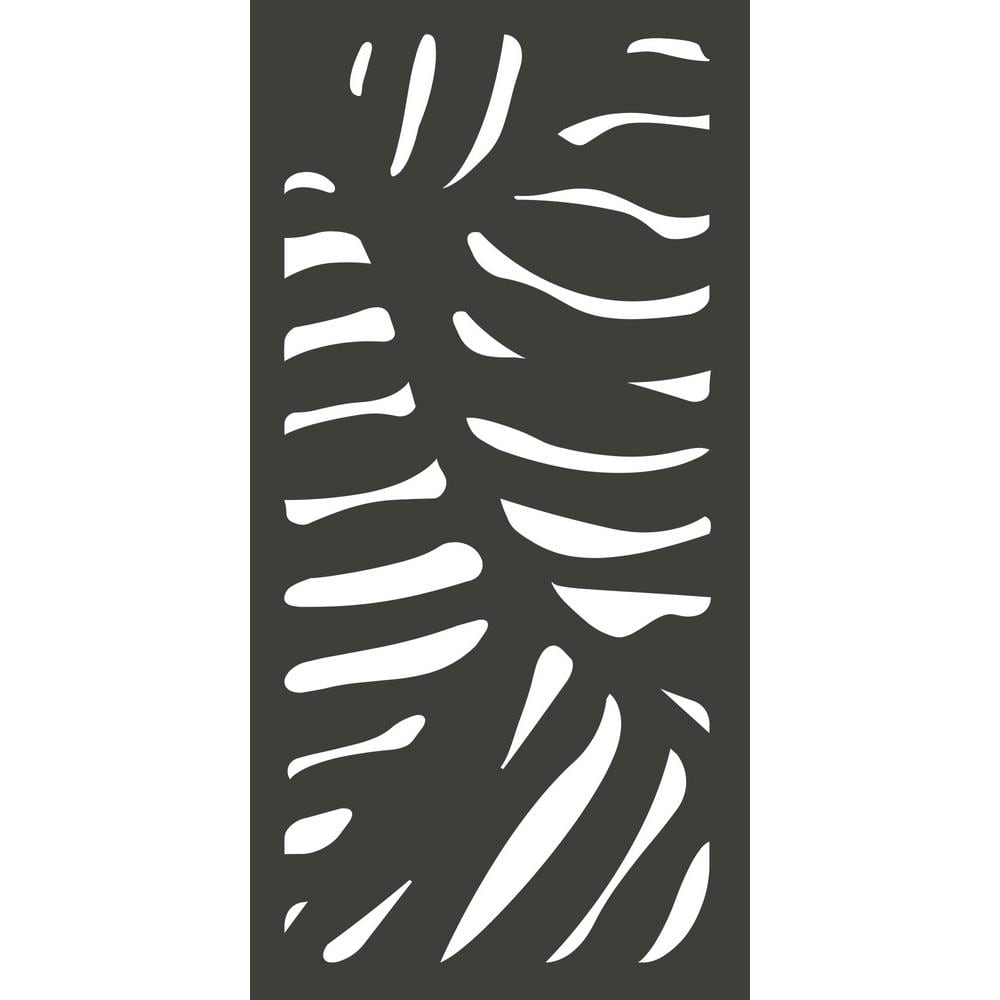4 ft. x 2 ft. Charcoal Gray Decorative Composite Fence Panel in the Cabo Design price history on PriceWatchPro